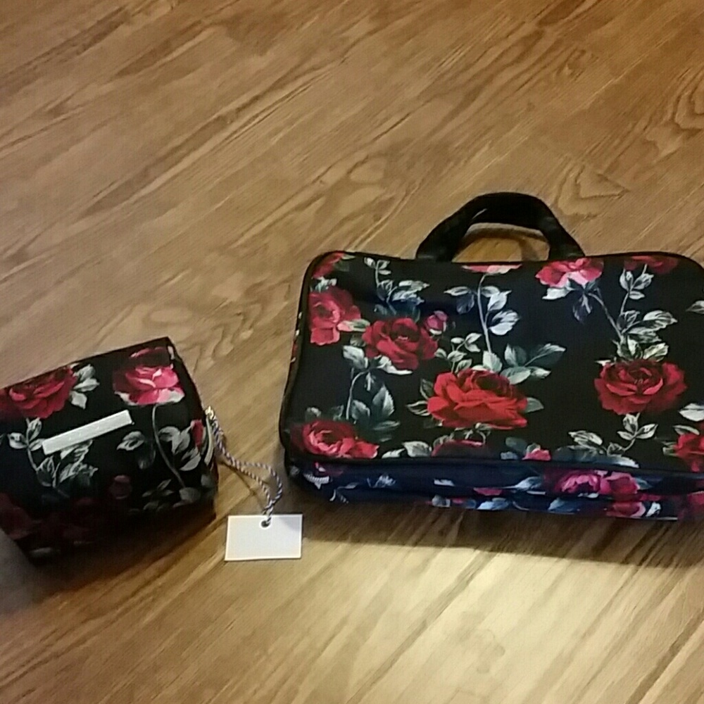 Makeup and toiletry travel bags